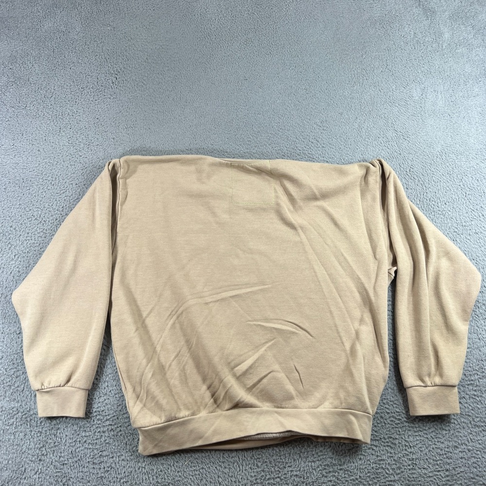 Aviator Nation Rainbow Heart Stitch Crewneck Sweatshirt Size Medium - Picture 7 of 14